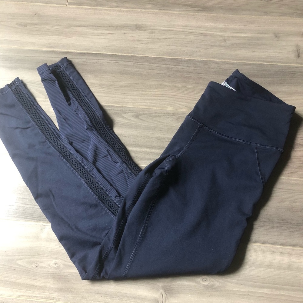 Dark Blue Victoria’s Secret Knockout Yoga Pants